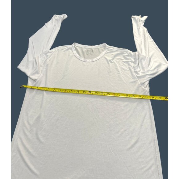 32 Degrees White Long Sleeve Mens T-Shirt Size L - Picture 4 of 6